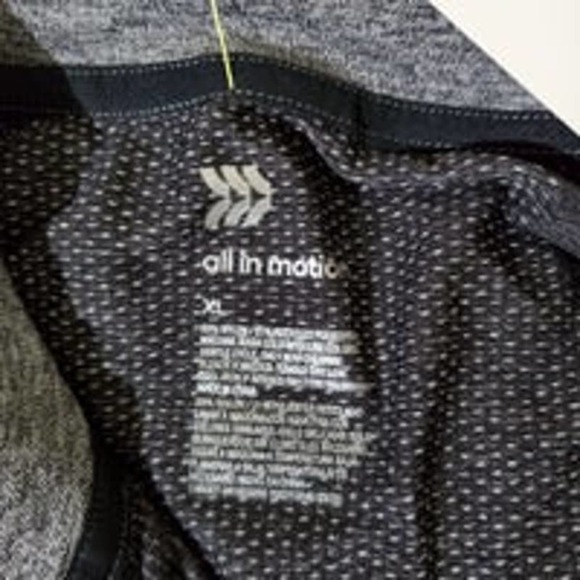 All in Motion Men's Seamless 1/4 Sweatshirt - XL Gray - Picture 2 of 4